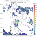 Boletim Semanal da Estação Meteorológica do IFSC – Câmpus Florianópolis (21/04/2026) Precipitação Acumulada